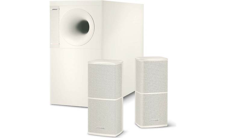 Bose® Acoustimass® 5 Series V speaker system (White) at Crutchfield