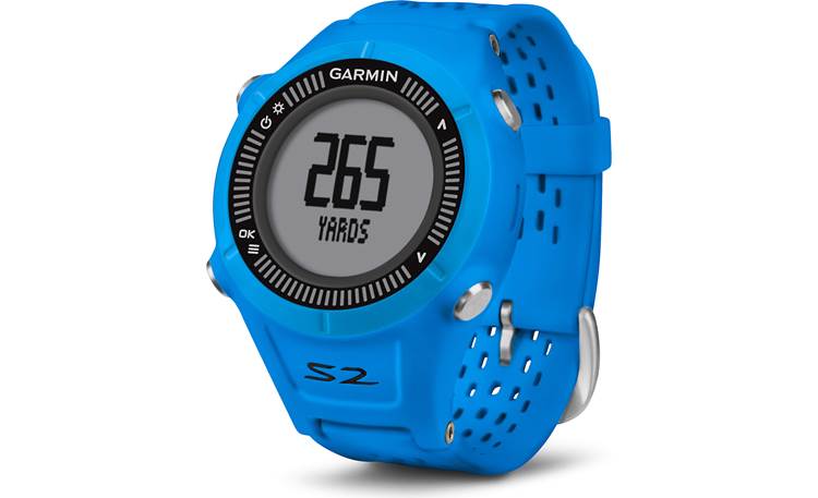 Garmin Approach® (Blue/black) Golf GPS watch — covers over worldwide at