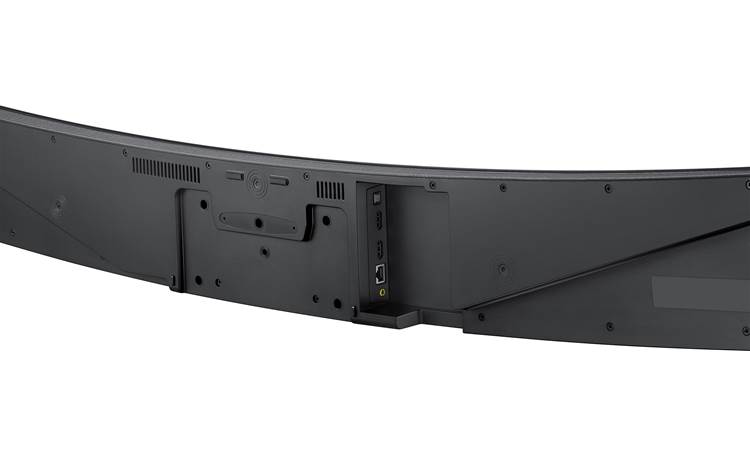 Ingen offentliggøre Med vilje Samsung HW-J8500 Curved, powered home theater sound bar with wireless  subwoofer at Crutchfield