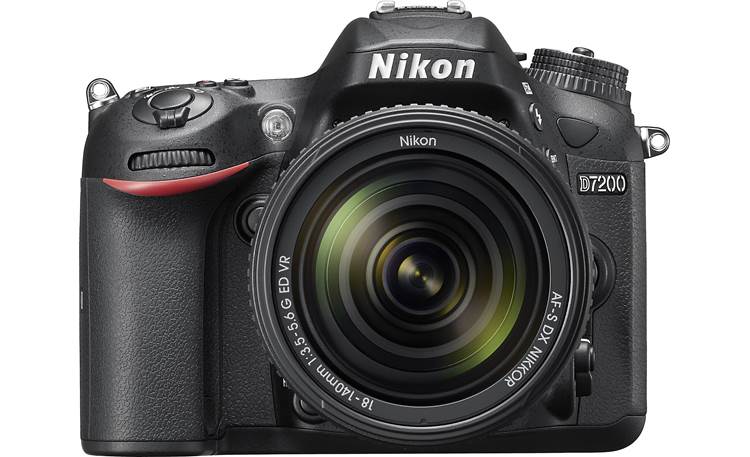 Nikon D7200 Telephoto Lens Kit Front, straight-on