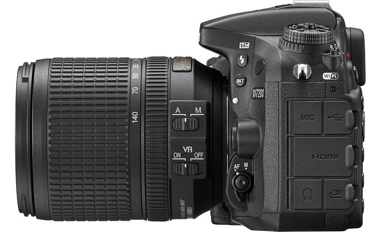 Nikon D7200 Telephoto Lens Kit Left side