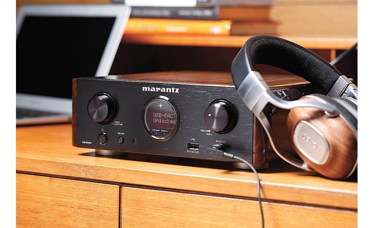 Marantz HD-DAC1 Pictured with the Denon AH-MM400 headphones (not included)