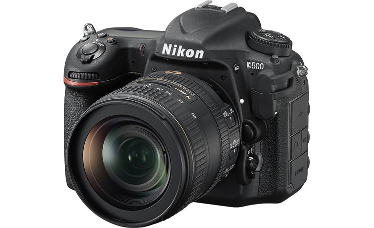 Nikon D500 Kit Front, angled view