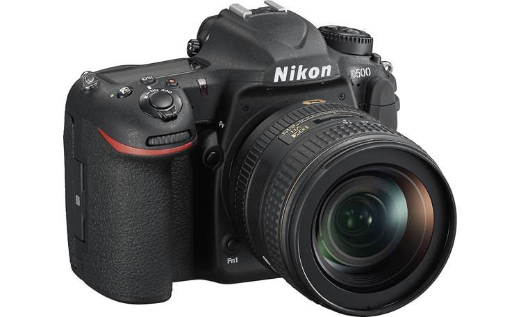 Nikon D500 Kit Front, angled view
