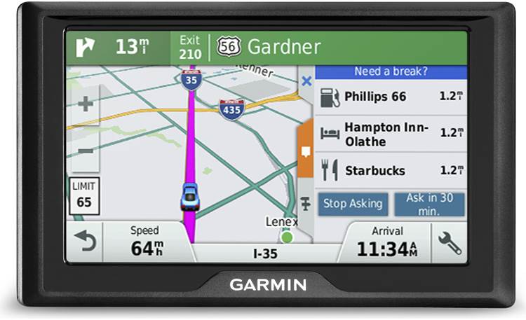 Garmin Drive™ navigator with 5" screen at Crutchfield