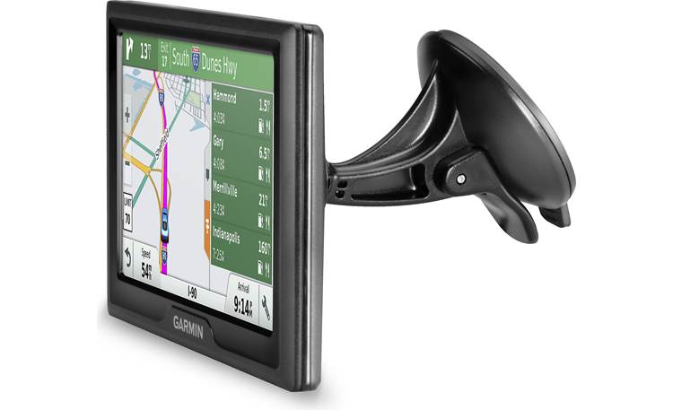 Garmin Drive™ 50LMT The included windshield mount keeps your navigator securely in place