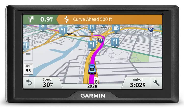 pille Litterær kunst Begrænset Garmin Drive™ 60LM Portable navigator with 6" screen at Crutchfield
