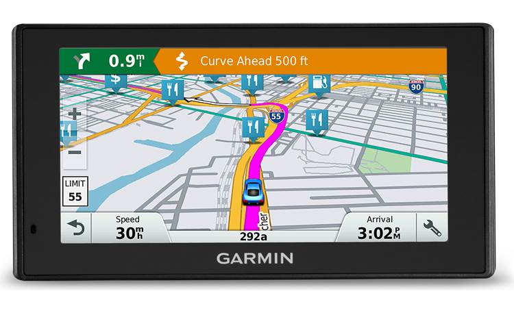 Tilgivende ikke krokodille Garmin DriveSmart™ 60LMT Portable navigator with 6" screen at Crutchfield