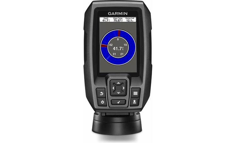 Garmin Striker 4 3-1/2 fishfinder with CHIRP sonar and GPS at
