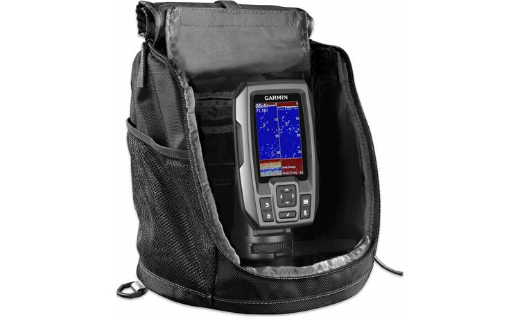 Garmin Striker 4 Kit 3-1/2 fishfinder with CHIRP sonar and GPS, plus case  and accessories at Crutchfield