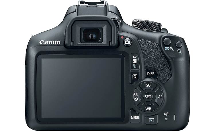 Canon EOS Rebel T6 Two Zoom Lens Kit Back