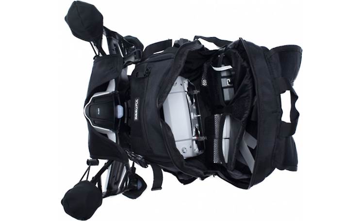 Yuneec Typhoon Backpack Top view (drone and accessories not included)