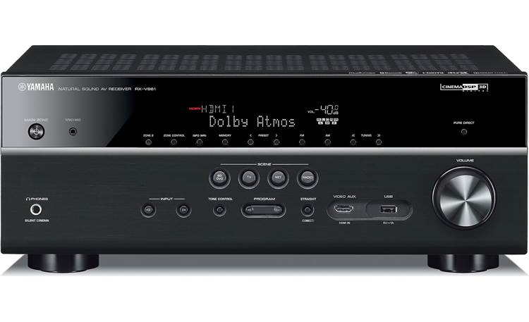 Yamaha RX-V681 7.2-Channel Network A/V Receiver with Bluetooth and Wi-Fi