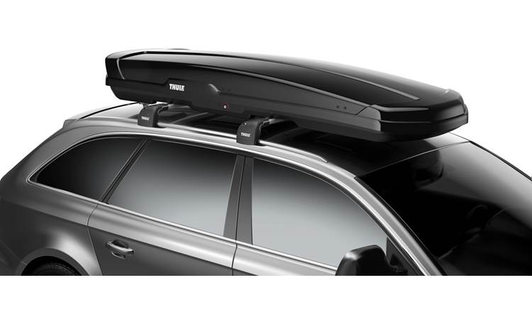 Thule Flow 606 Rooftop Cargo Carrier Designed to transport skis, poles ...