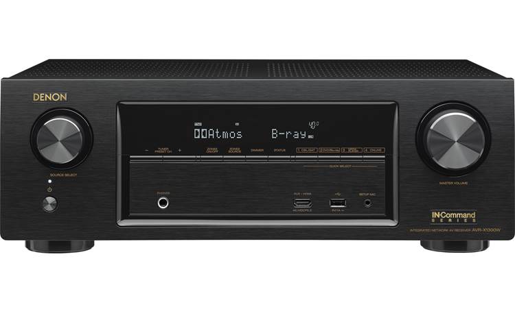 Denon AVR-X1300W 7.2-channel home theater receiver with Wi-Fi