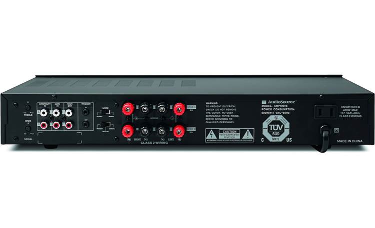 AudioSource/Metra Garage Bluetooth® Sound System Back of amplifier