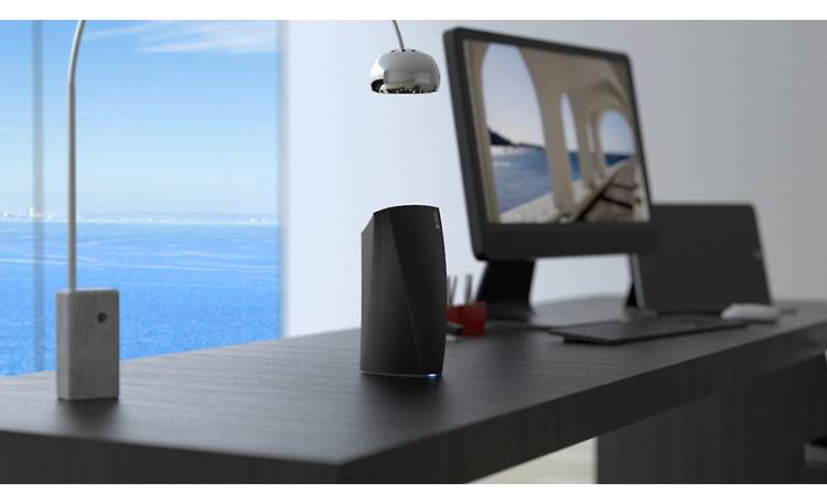 Denon HEOS 3 (Black) Wireless powered bookshelf speaker with Wi-Fi 