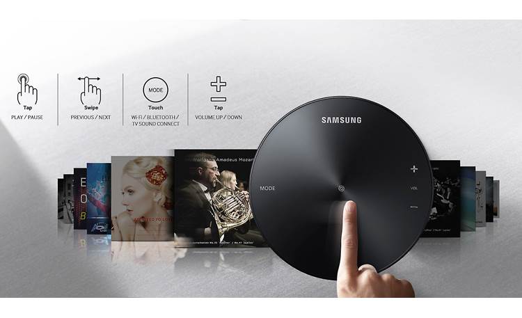 Samsung WAM1500 Radiant360 R1 Touch controls detail