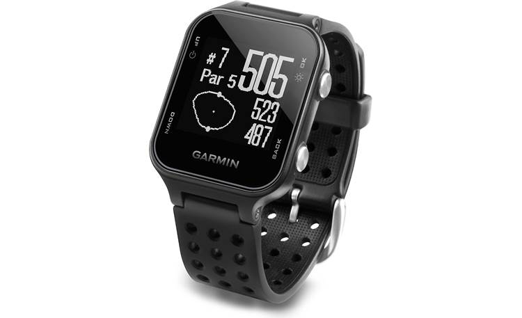 Fortov Lav aftensmad Frem Garmin Approach® S20 (Black) Golf GPS watch — covers over 41,000 courses  worldwide at Crutchfield