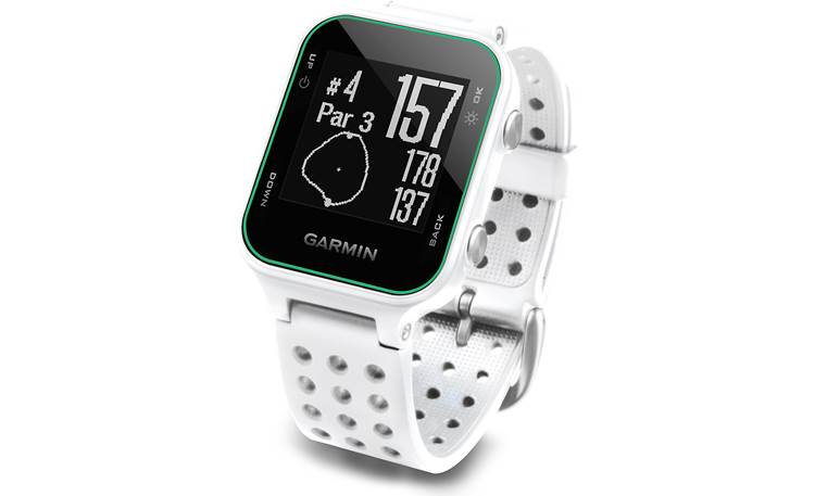 Generalife spejder fuldstændig Garmin Approach® S20 (White) Golf GPS watch — covers over 41,000 courses  worldwide at Crutchfield