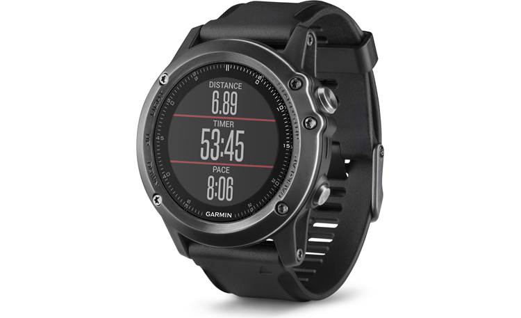 nooit dinsdag openbaar Garmin fenix 3 HR GPS multisport training smartwatch with built-in HR  monitor at Crutchfield