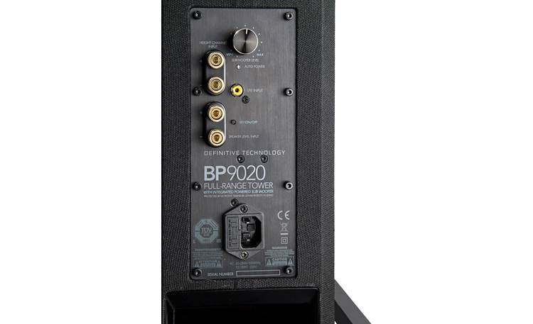 Definitive Technology BP-9020 Back connection panel