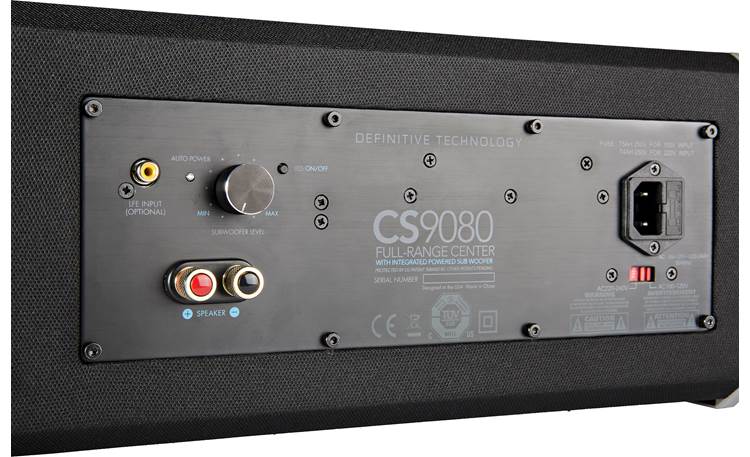 Definitive Technology CS-9080 Back connection panel