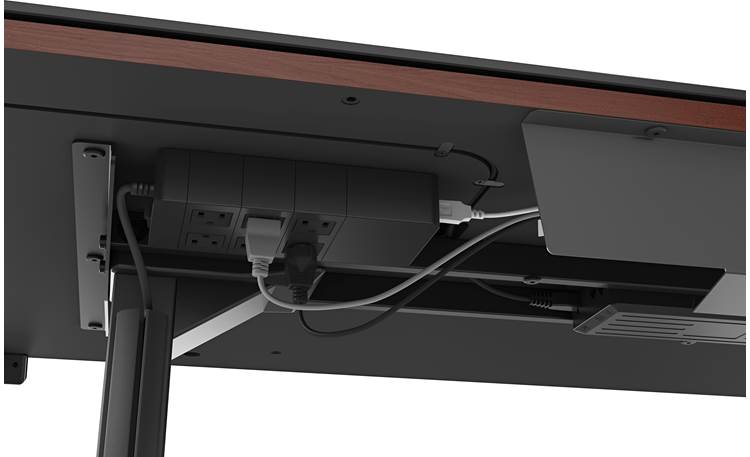 BDI Sequel 6052 Natural Cherry - concealed shelf for cables and connectors (power strip not included)