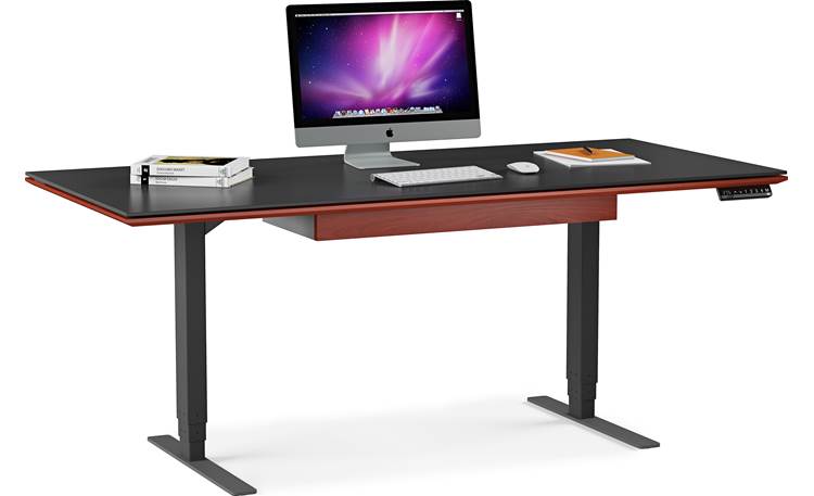 BDI Sequel 6059 Natural Cherry - with compatible Sequel 6502 lift desk (available separately; computer and accessories not included)