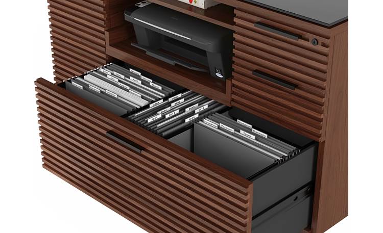 BDI Corridor 6520 Chocolate Stained Walnut - hanging file drawer (file folders not included)