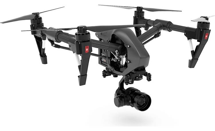 DJI Inspire 1 PRO Black Professional-level quadcopter with Micro Four 4K camera remote controller at Crutchfield
