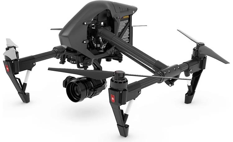 DJI Inspire 1 PRO Black Edition Professional-level quadcopter with Micro Thirds 4K camera and remote controller at Crutchfield