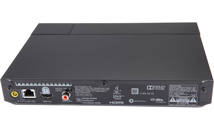Sony BDP-S6700 3D Blu-ray player with 4K upscaling, Wi-Fi®, and 