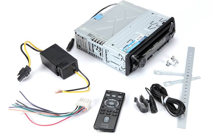 Sony MEX-M100BT Package contents