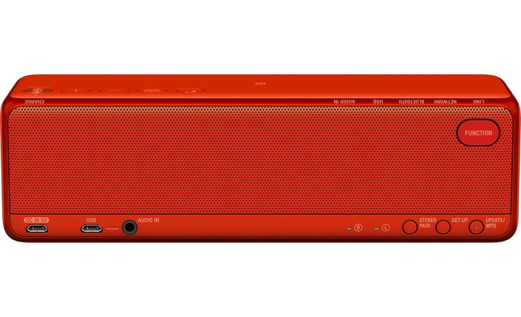 オーディオ機器 アンプ Sony SRS HG1 h.ear go (Cinnabar Red) Portable wireless speaker 