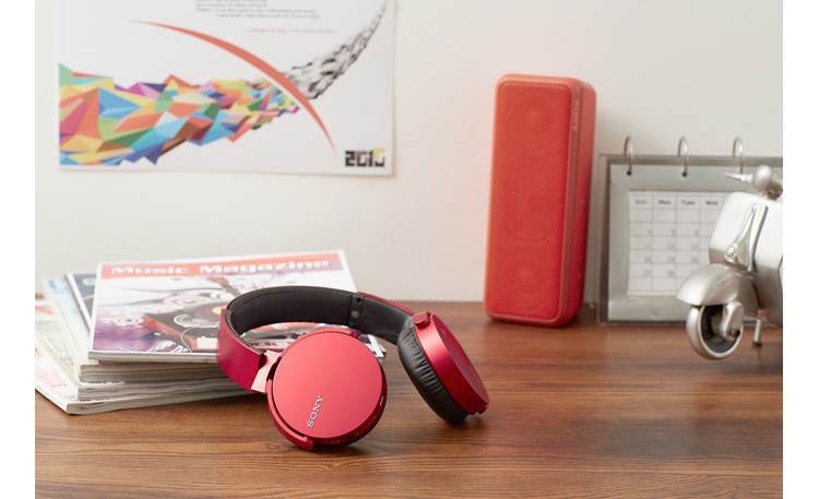 Sony SRS-XB3 (Red) Portable Bluetooth® speaker at Crutchfield