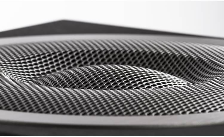 ELAC Debut S10EQ Close-up detail of integral metal mesh grille