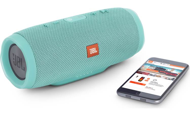 JBL Charge 3 Teal - Stream via Bluetooth (smartphone not included)