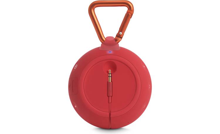  JBL Clip 2 Waterproof Portable Bluetooth Speaker (Red) :  Electronics