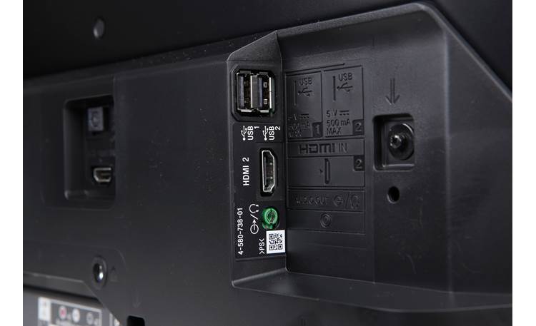 Sony KDL-32W600D Back (A/V inputs #1)