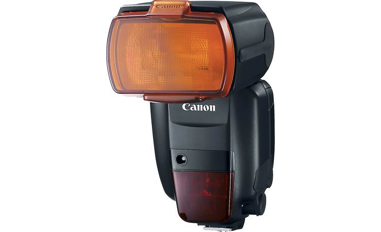 Canon Speedlite 600EX II-RT Front, with included SCF-E3OR2 filter