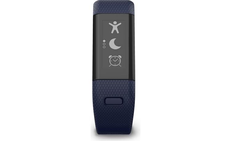 Gevaar leer Maak het zwaar Garmin vivosmart® HR+ (Midnight blue - regular fit) Water-resistant GPS  activity tracker with built-in heart rate monitor at Crutchfield
