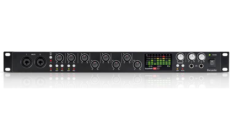 Focusrite Scarlett 18i20 (Second Generation) Direct front view