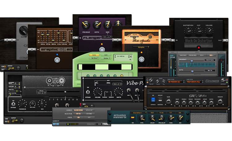 Focusrite Scarlett 2i2 (Second Generation) The bundled software includes some cool effects and guitar amp simulations