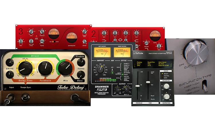 Focusrite Scarlett 2i2 (Second Generation) Included software plug-ins help you refine your sounds