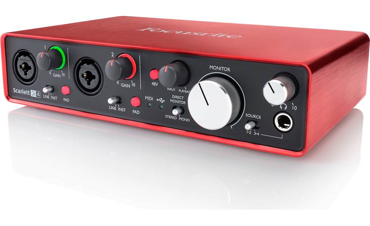 Focusrite Scarlett 2i4 (Second Generation) USB 2.0 audio interface 