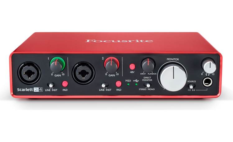 Focusrite Scarlett 2i2 4ta Gen – Interfaz De Audio USB-C