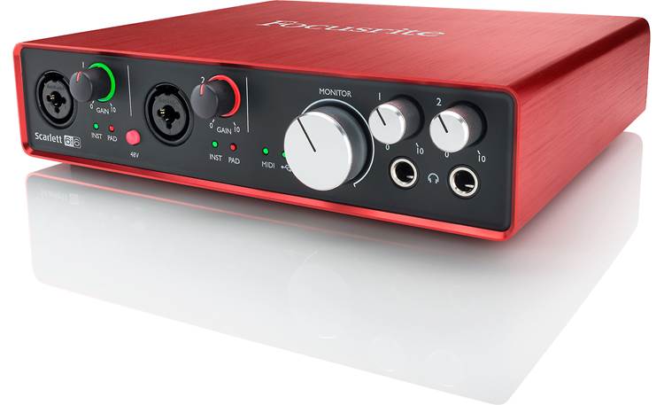 Focusrite Scarlett 6i6 (Second Generation) USB 2.0 audio interface 