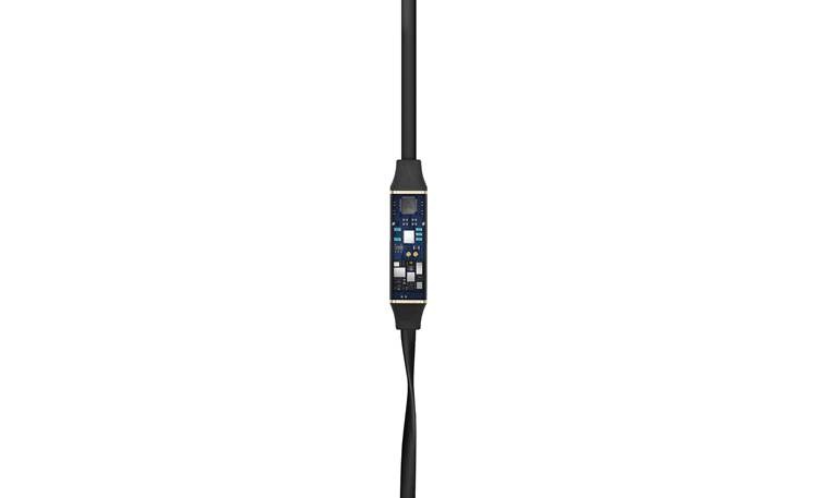 Audeze SINE Detachable Lightning cable with built-in DAC, amp, and mic for use with your iPhone or iPad (cutaway view of cable)