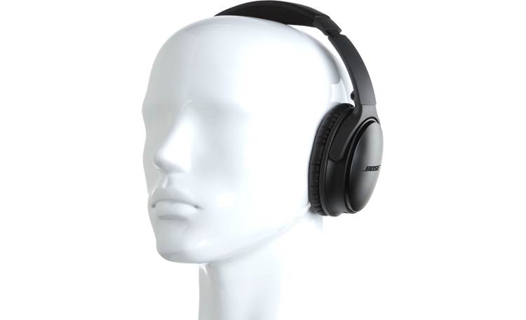 Bose® QuietComfort® 35 (Series I) Acoustic Noise Cancelling® wireless headphones Mannequin shown for fit and scale